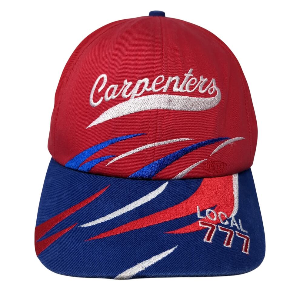 Carpenters Local 777 Union Made Baseball Cap Multicolor OS Adjustable Unite